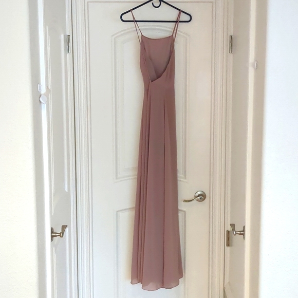 RSVP sugarlips mauve floor length dress - Picture 4 of 6
